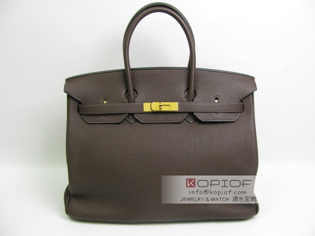 エルメス バーキン35 トゴ-ショコラ her433